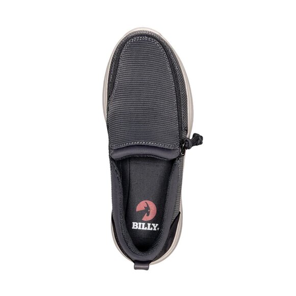 NEW Billy Footwear Women Perf Low Top Zip Up Mocs Gray Adaptive Size 7 W KF66 - Picture 4 of 5